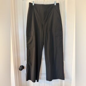 Athleta Black Brooklyn Heights Wide-Leg Cargo Pants